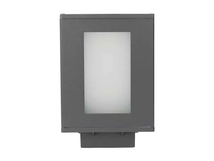 IP44-Strahler Alfil E27 15 Urban Grey