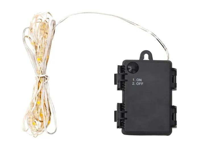 LED-Lichterkette mit 110 LEDs und Gebläse 1100 cm