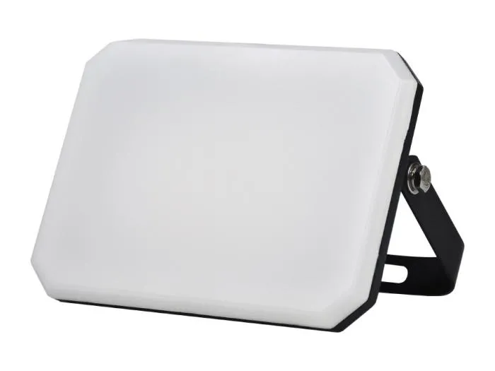 LED-Projektor Schwarz 230V 20W 4000K Abdeckung milchig 2000lm 112x80x25,5 mm