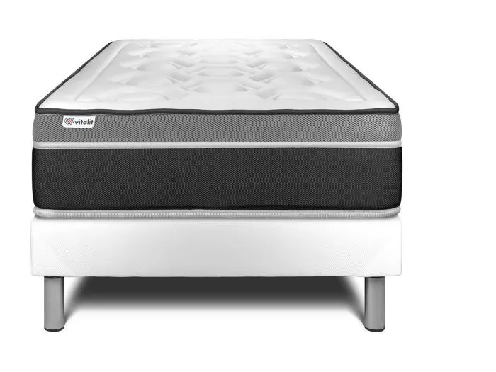 Matratzenset VITAL CARE 120 x 200 cm Bettrahmen Kit weiß