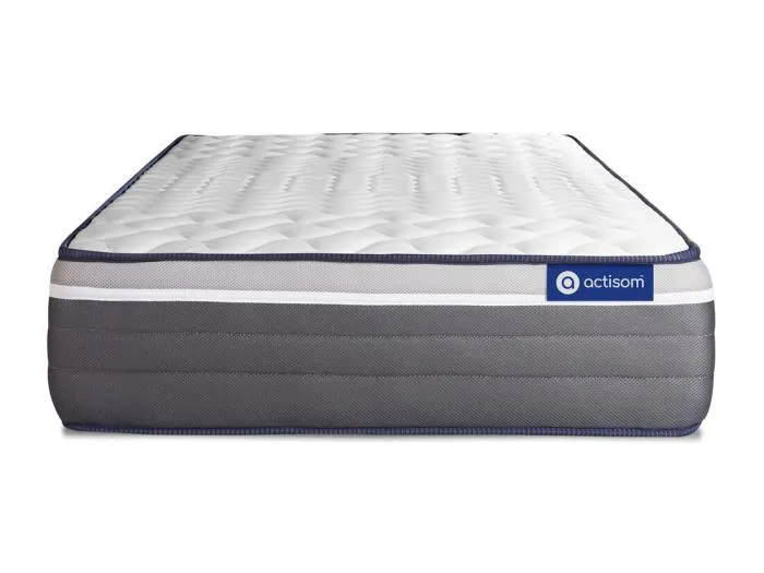 Actilatex plus matratze 90x190cm + Bettgestell mit lattenrost , Härtegrad 5 , Latex und Memory-Schaum , Höhe : 26 cm