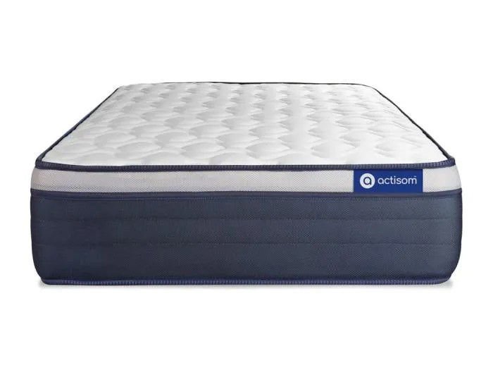 Actimemo max matratze 90x190cm + Bettgestell mit lattenrost - Dicke : 26cm - Memory-Schaum - H4