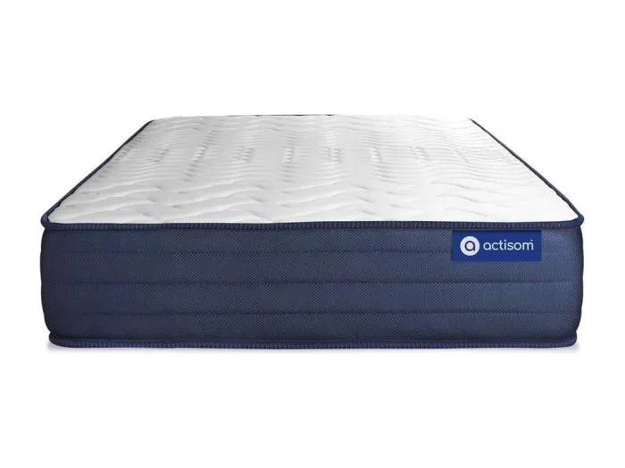 Actiflex life matratze 90x190cm + Bettgestell mit lattenrost , Härtegrad 5 , Taschenfederkern und Memory-Schaum , Höhe : 22 cm