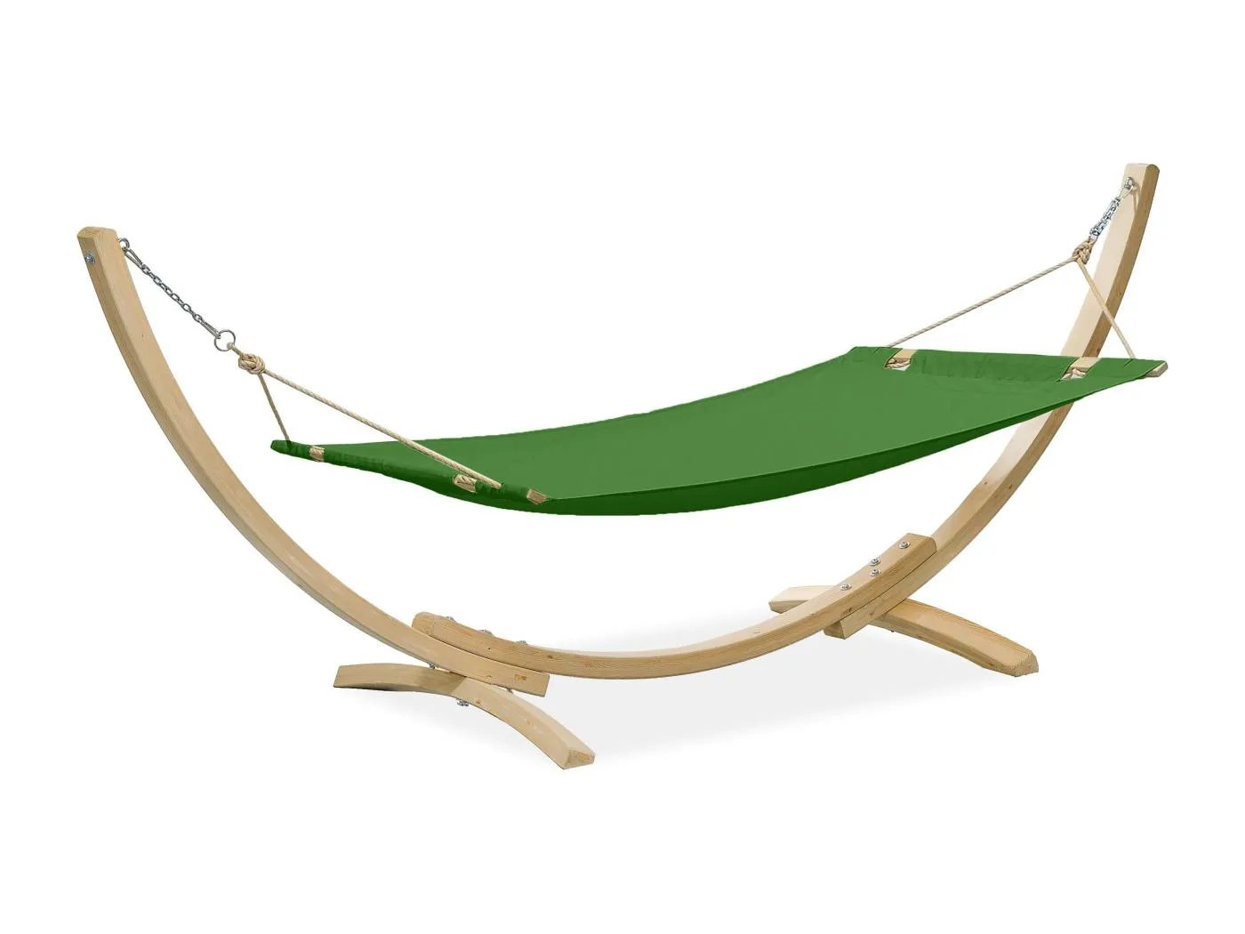 Hängematte mit Gestell - grün - LENGER