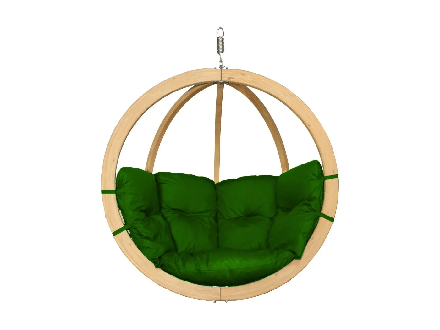 Hölzerner Hängesessel - grün - HIGLO