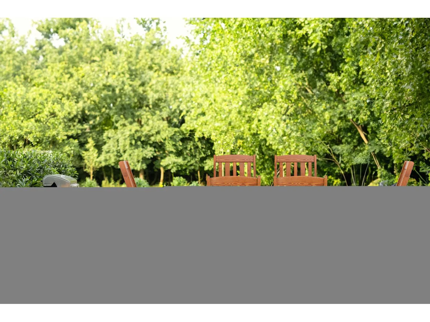 Tisch- und Stuhlse Kiefernholz für 6 Personen - Hergestellt in Europa  - FSC-zertifiziert - Handgefertigt- braun - ALCES