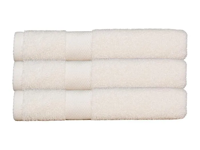 3er-Set Maxi-Badetücher 100x150 cm 500 gr/m². 100% Baumwolle