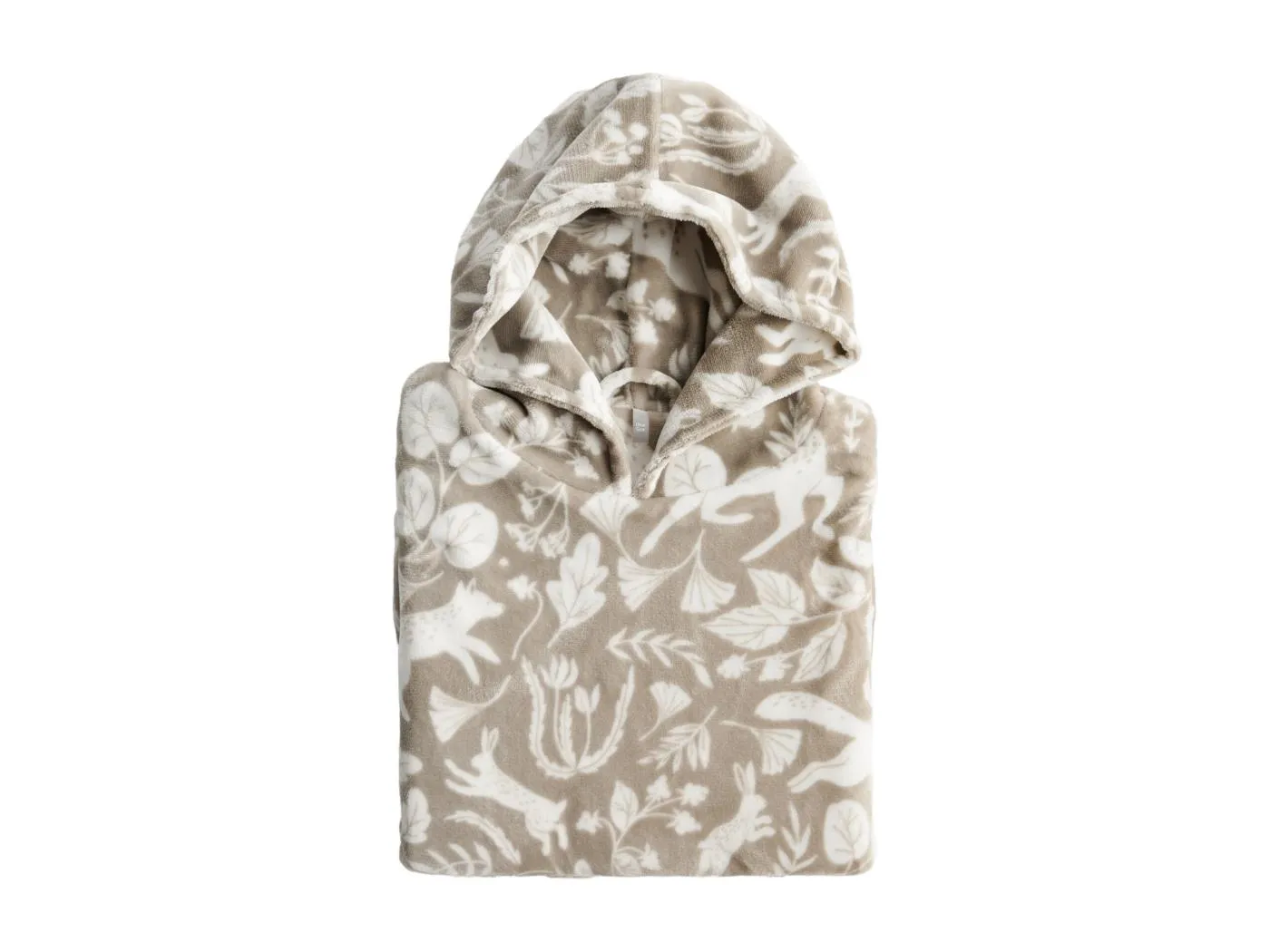 Poncho Misne mittleres Beige 75 x 90