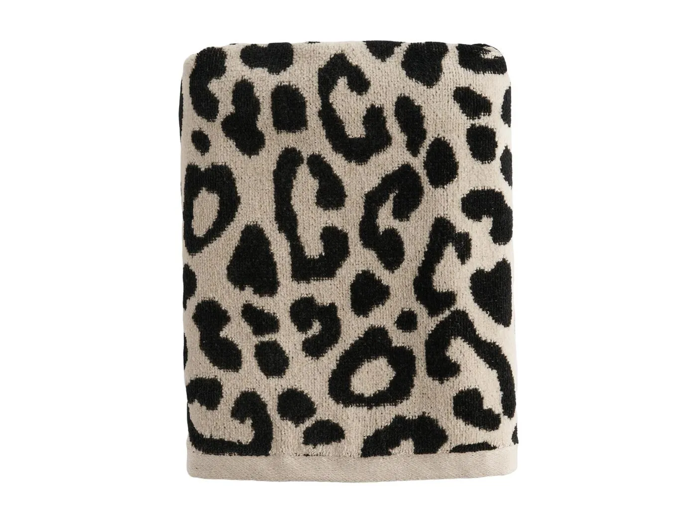 Badetuch Panther mittleres Beige 50x90