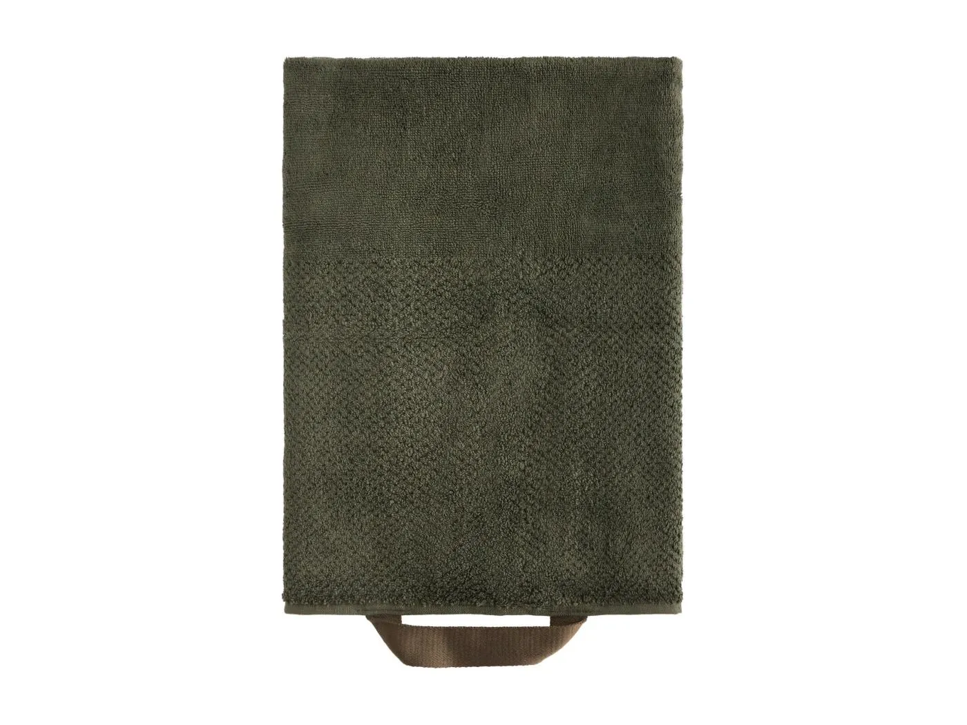 Badetuch Strippo Dunkelgrün 70x130