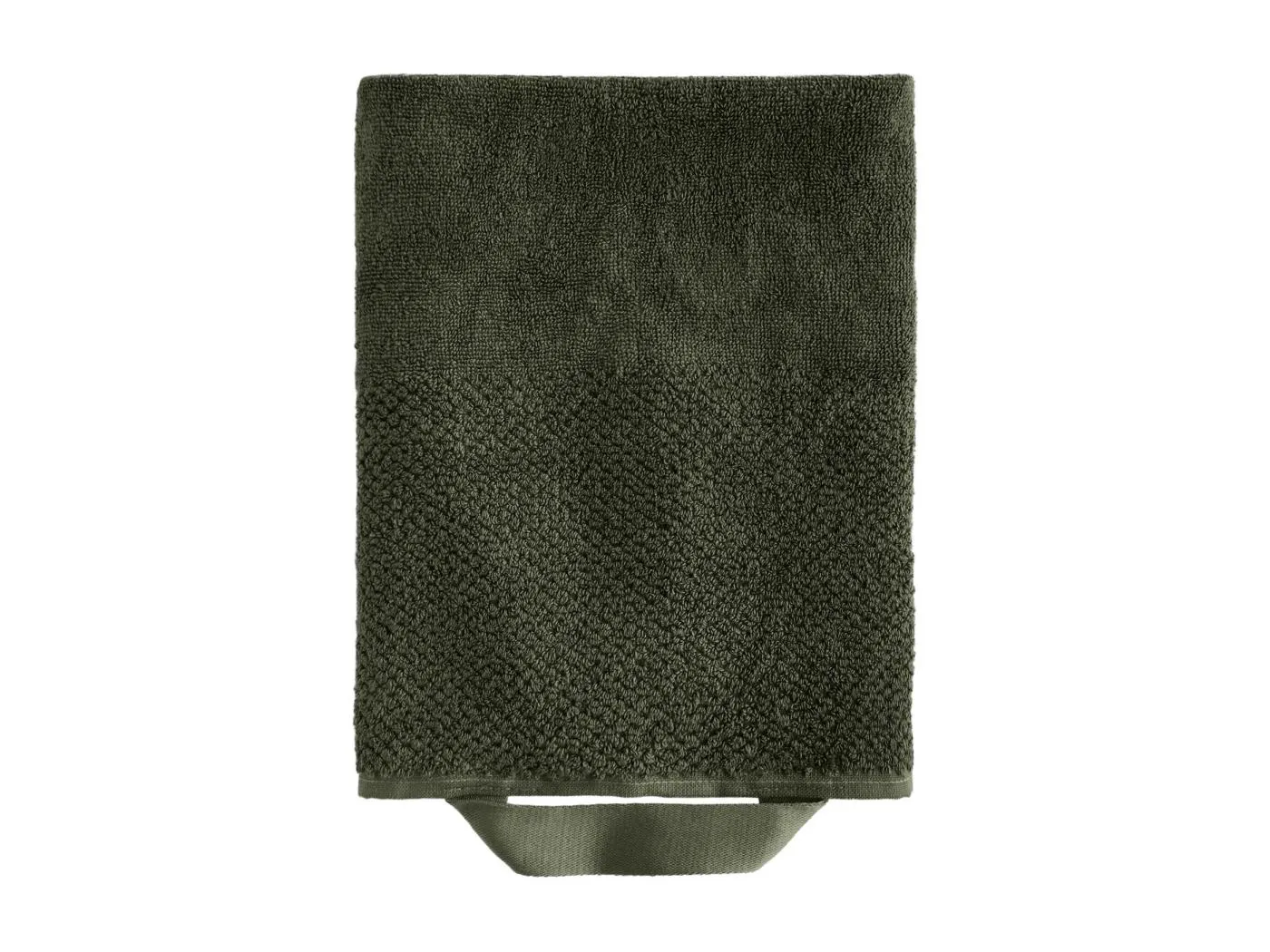 Badetuch Strippo Dunkelgrün 50 x 90