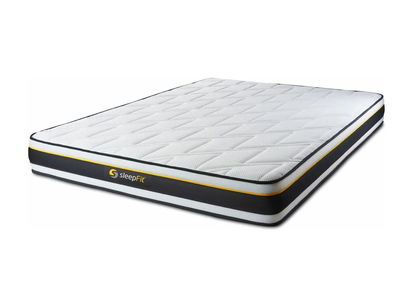 SOFT Matratze 140x210cm, HD-Schaum mit Mikroluftzellen, Härtegrad 5, Höhe: 19cm, 3 Komfortzonen