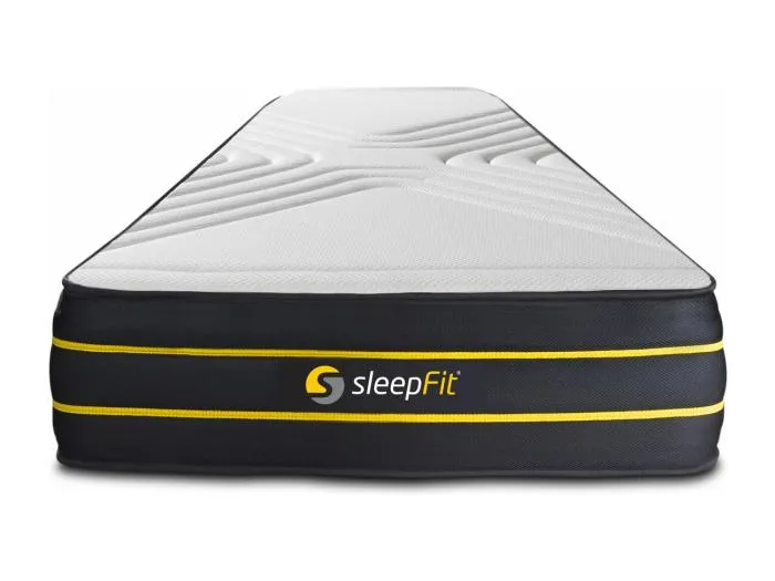 ULTRA Matratze 80x200cm, Memory-Schaum und Mikro-Taschenfedern, Härtegrad 2, Höhe: 26cm, 7 Komfortzonen