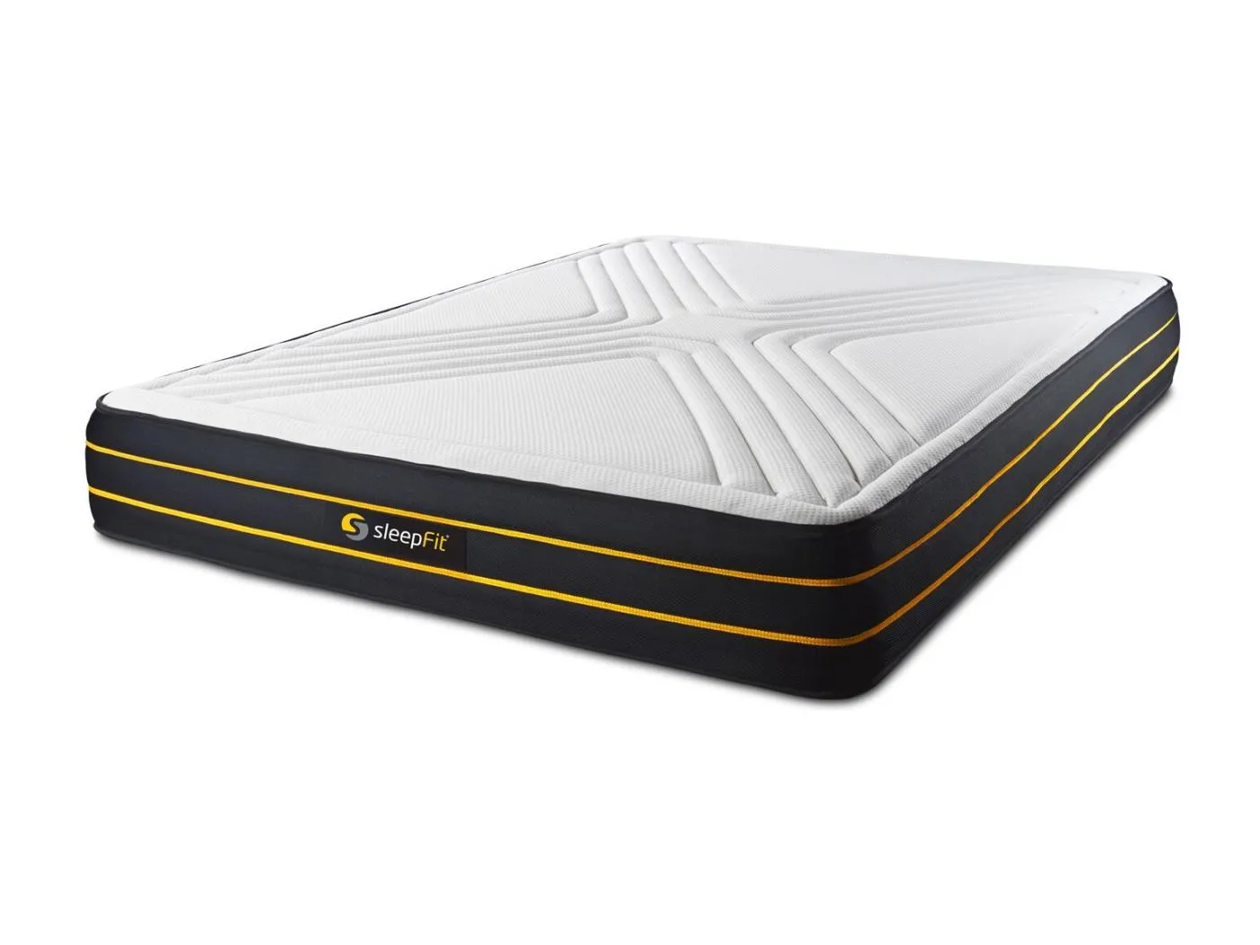 ULTRA Matratze 180x210cm, Memory-Schaum und Mikro-Taschenfedern, Härtegrad 2, Höhe: 26cm, 7 Komfortzonen