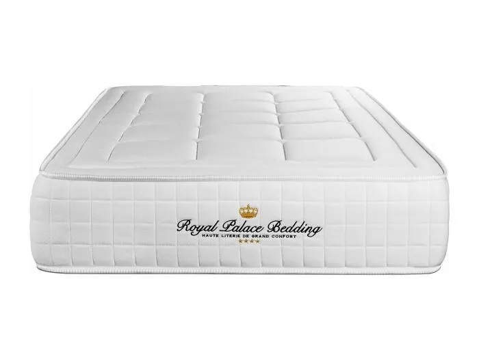 Matratze Balmoral 90x210 cm, Memory-Schaum, Härtegrad 4, Höhe : 24 cm, 3 Komfortzonen