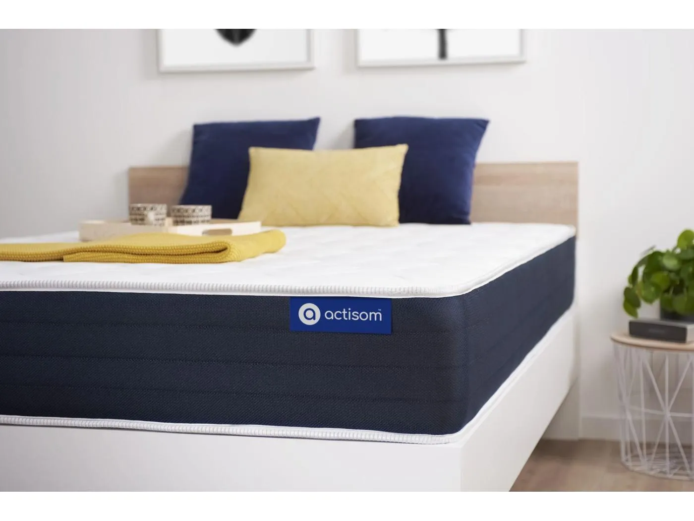 Actilatex sleep matratze 75x190cm, Latex und Memory-Schaum, Härtegrad 2, Höhe :22 cm, 5 Komfortzonen