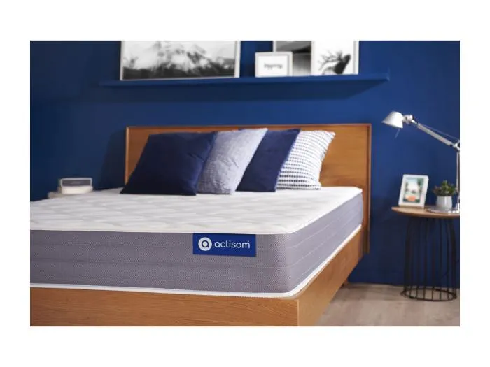 Actiflex dream matratze 90x190cm, Taschenfederkern und Memory-Schaum, Härtegrad 3, Höhe :22 cm, 5 Komfortzonen