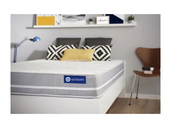 Actimemo touch matratze 80x190cm, Memory-Schaum, Härtegrad 2, Höhe : 20 cm, 3 Komfortzonen