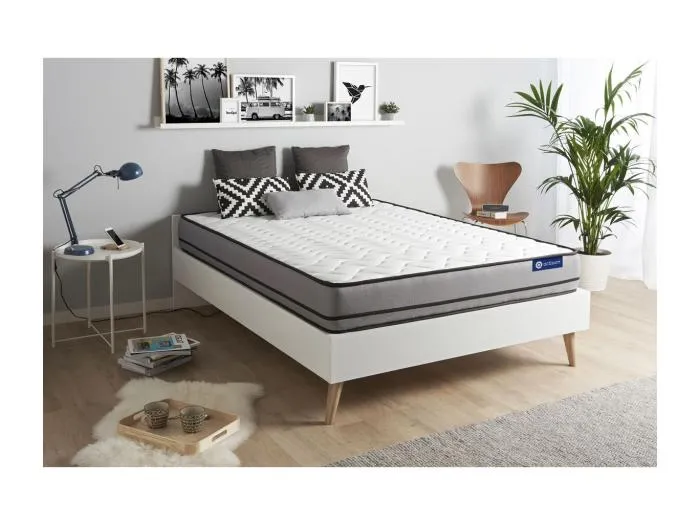 Actimemo night matratze200x200cm, Memory-Schaum, Härtegrad 5, Höhe : 20 cm, 3 Komfortzonen