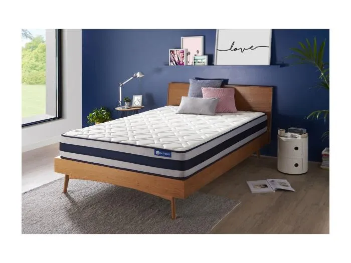 Actiflex ergo matratze 160x200cm, Taschenfederkern und Memory-Schaum, Härtegrad 4, Höhe :24 cm, 5 Komfortzonen