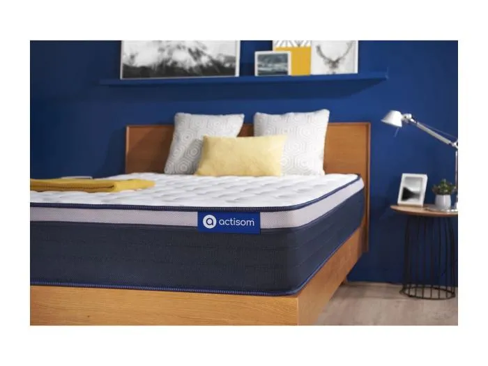 Actiflex max matratze 80x190cm, Taschenfederkern und Memory-Schaum, Härtegrad 4, Höhe :26 cm, 7 Komfortzonen