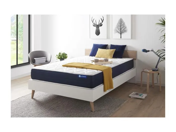Actilatex sleep matratze 140x200cm, Latex und Memory-Schaum, Härtegrad 2, Höhe :22 cm, 5 Komfortzonen