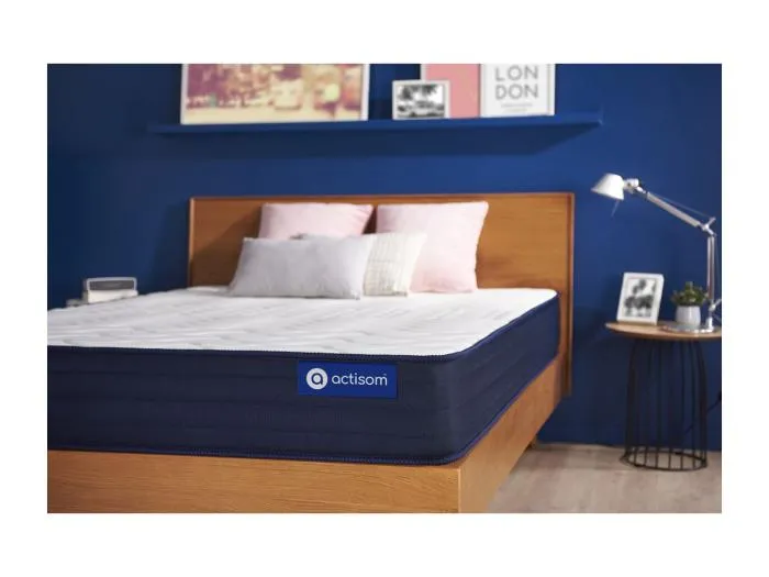 Actiflex life matratze 90x200cm, Taschenfederkern und Memory-Schaum, Härtegrad 5, Höhe :22 cm, 5 Komfortzonen