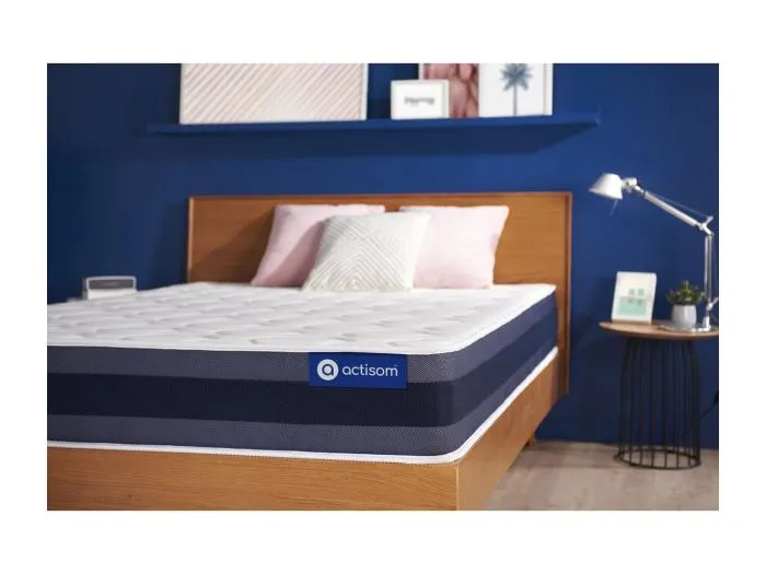 Actiflex morpho matratze 120x200cm, Taschenfederkern und Memory-Schaum, Härtegrad 2, Höhe :24 cm, 5 Komfortzonen