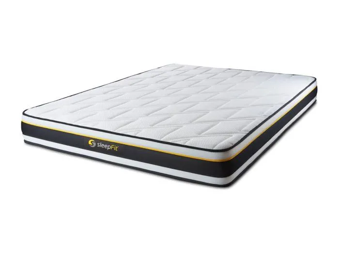 SOFT Matratze 140x200cm, HD-Schaum mit Mikroluftzellen, Härtegrad 5, Höhe: 19cm, 3 Komfortzonen