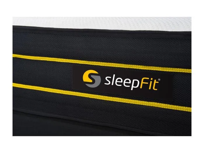 ULTRA Matratze 90x190cm, Memory-Schaum und Mikro-Taschenfedern, Härtegrad 2, Höhe: 26cm, 7 Komfortzonen