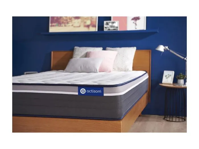Actiflex plus matratze 90x200cm, Taschenfederkern und Memory-Schaum, Härtegrad 5, Höhe :26 cm, 7 Komfortzonen