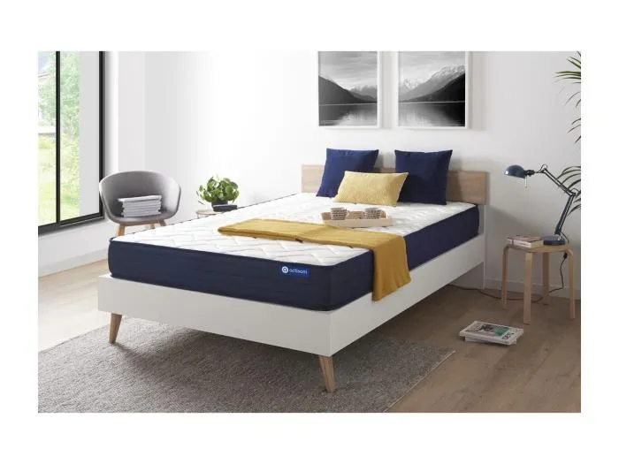 Actilatex life matratze 200x200cm, Latex und Memory-Schaum, Härtegrad 5, Höhe :22 cm, 5 Komfortzonen