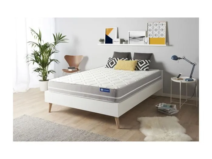Actimemo touch matratze 160x200cm, Memory-Schaum, Härtegrad 2, Höhe : 20 cm, 3 Komfortzonen