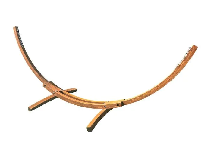 Hängemattenständer aus Holz "Dallas" - Braun