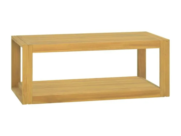 Wand-Badregal 90x45x35 cm Massivholz Teak