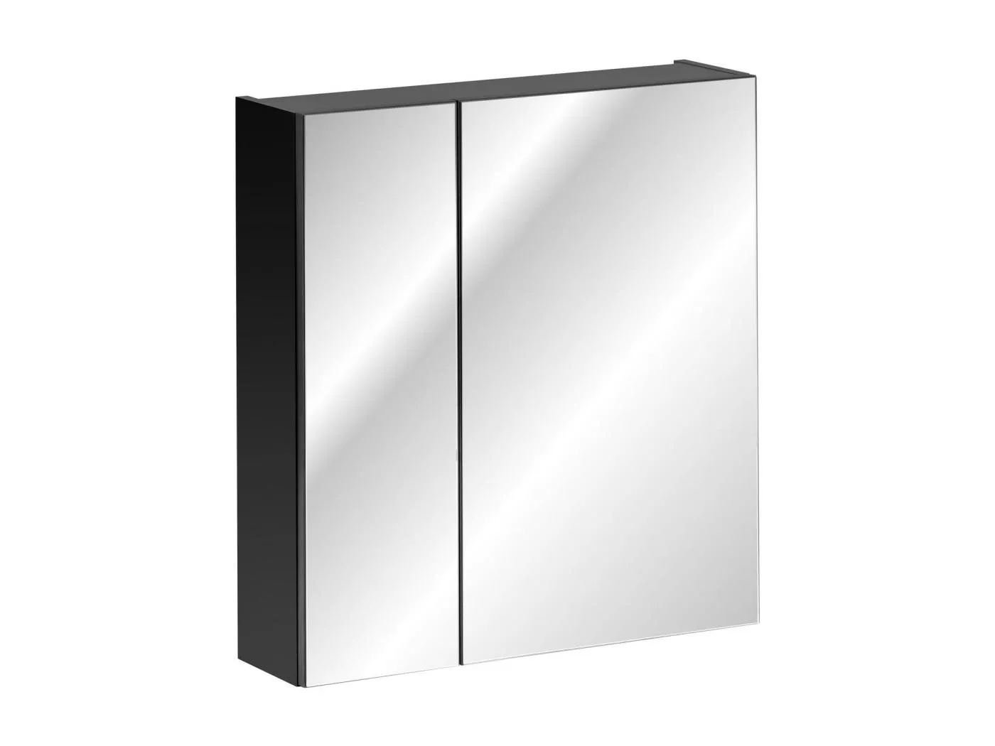 Spiegelschränke SANTA FE MC60 2D 60x17x65 Schwarz