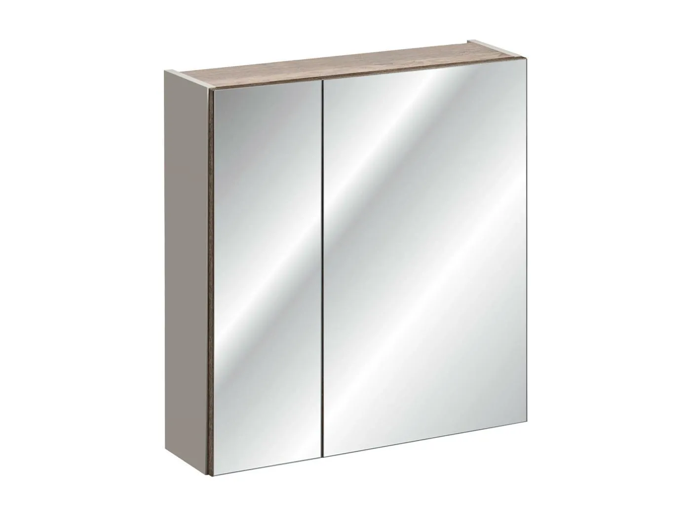 Spiegelschränke SANTA FE MC60 2D 60x17x65 Grau