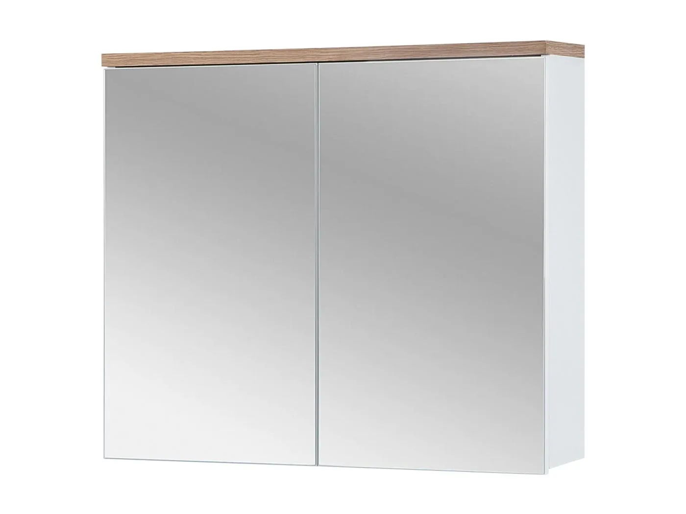 Spiegelschränke BALI MC80 2D 80x20x70 Weiß