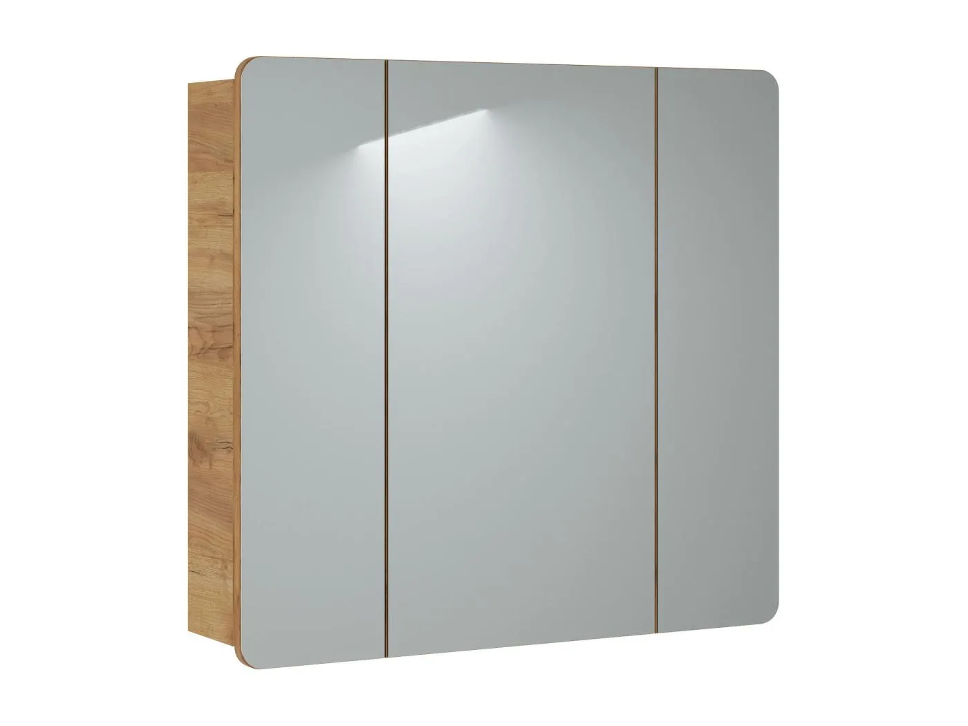 Spiegelschränke ARUBA MC80 3D 80x16x75 Beige