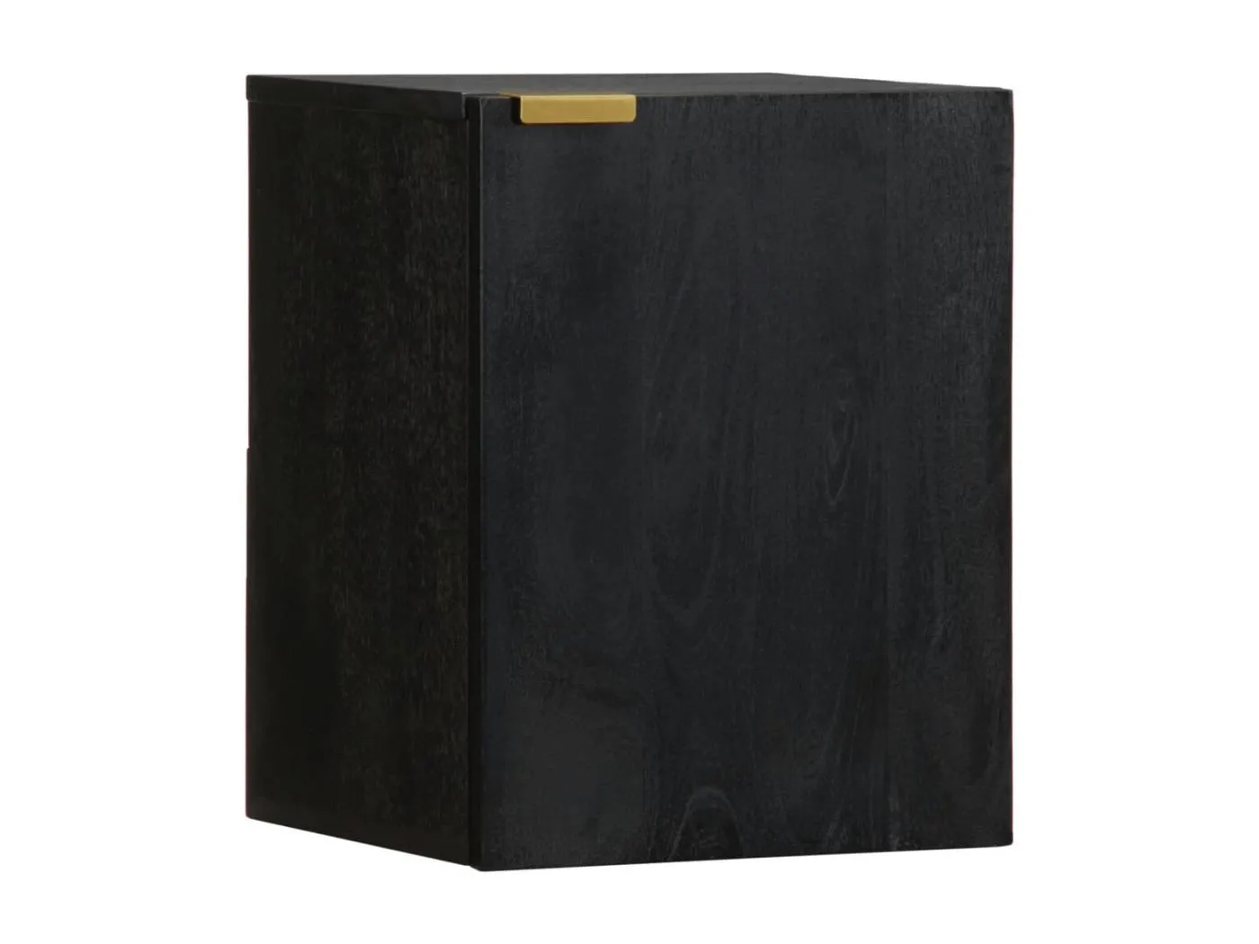 Bad-Hängeschrank Schwarz 38x33x48 cm Holzwerkstoff