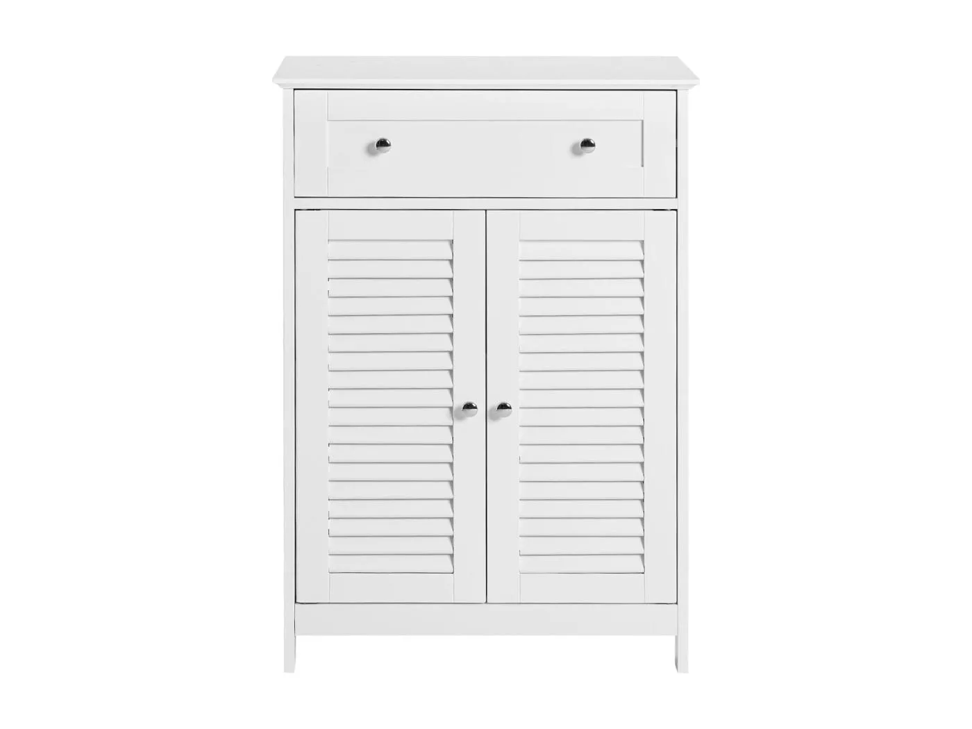 Badezimmerschrank FRG238-W 60 x 87 x 35 cm Weiß