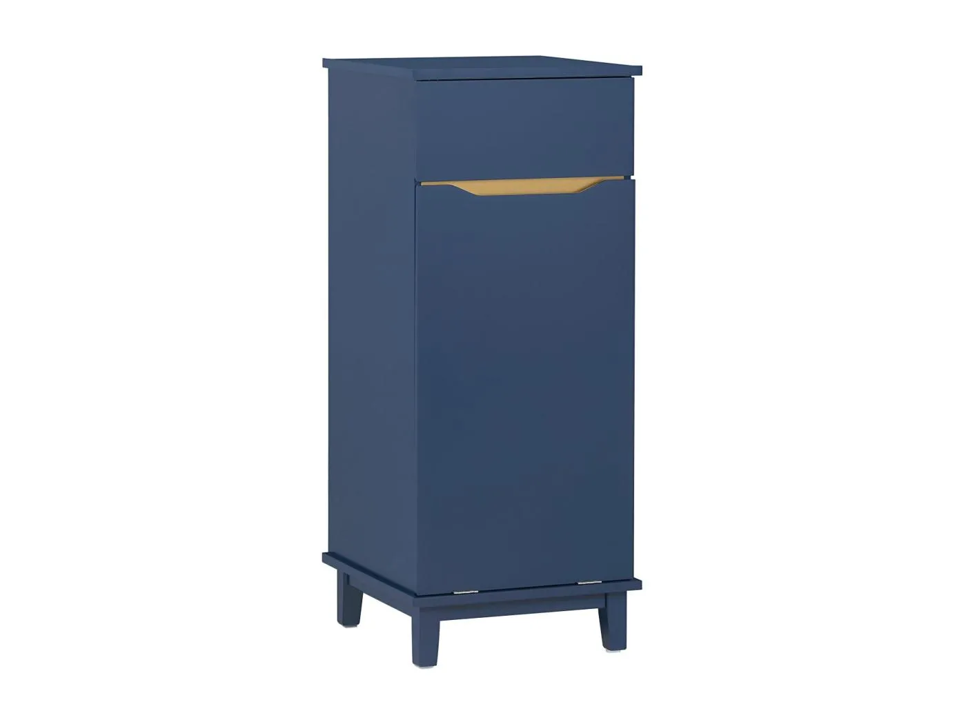 Wäscheschrank mit Wäschesack BZR114-B 40 x 96 x 40cm