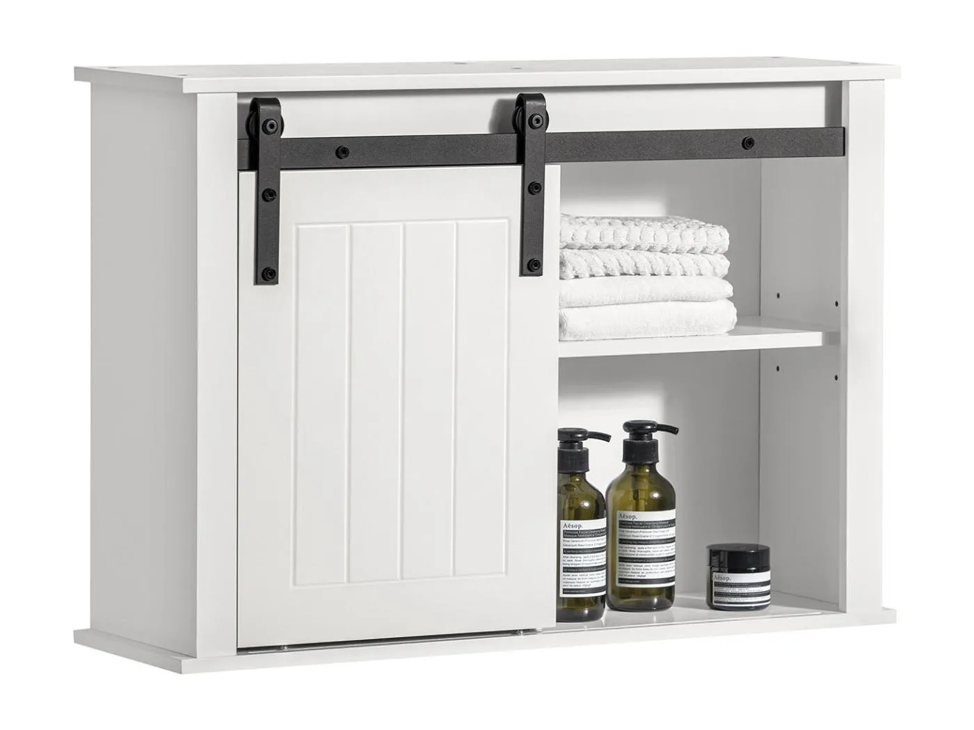 Hängeschrank BZR71-W 68 x 48 x 20 cm Weiß