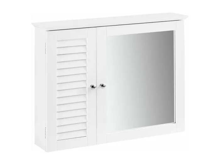 Spiegelschrank BZR55-W 65 x 49 x 15 cm Weiß