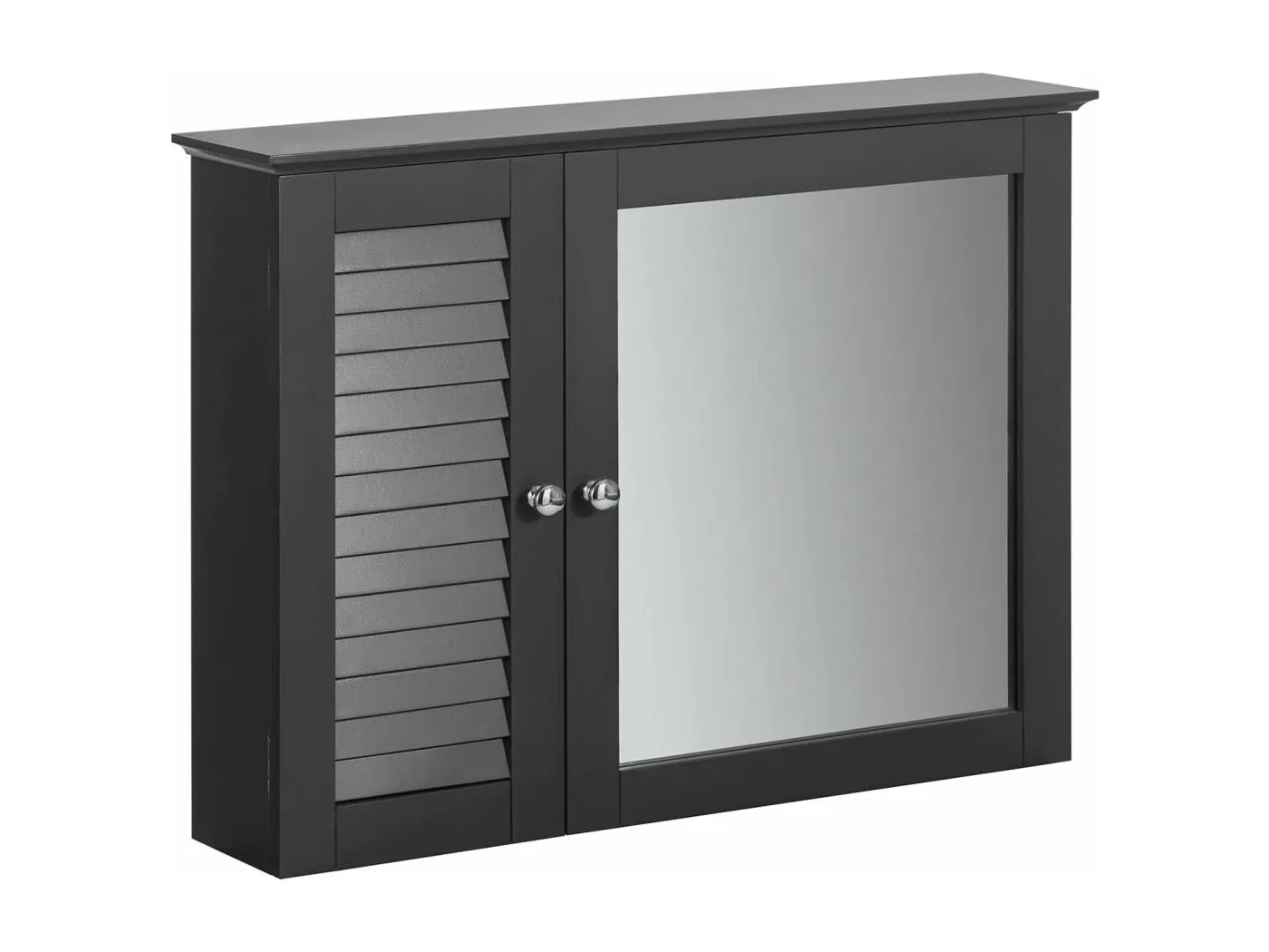 Spiegelschrank BZR55-DG 65 x 49 x 15 cm Grau