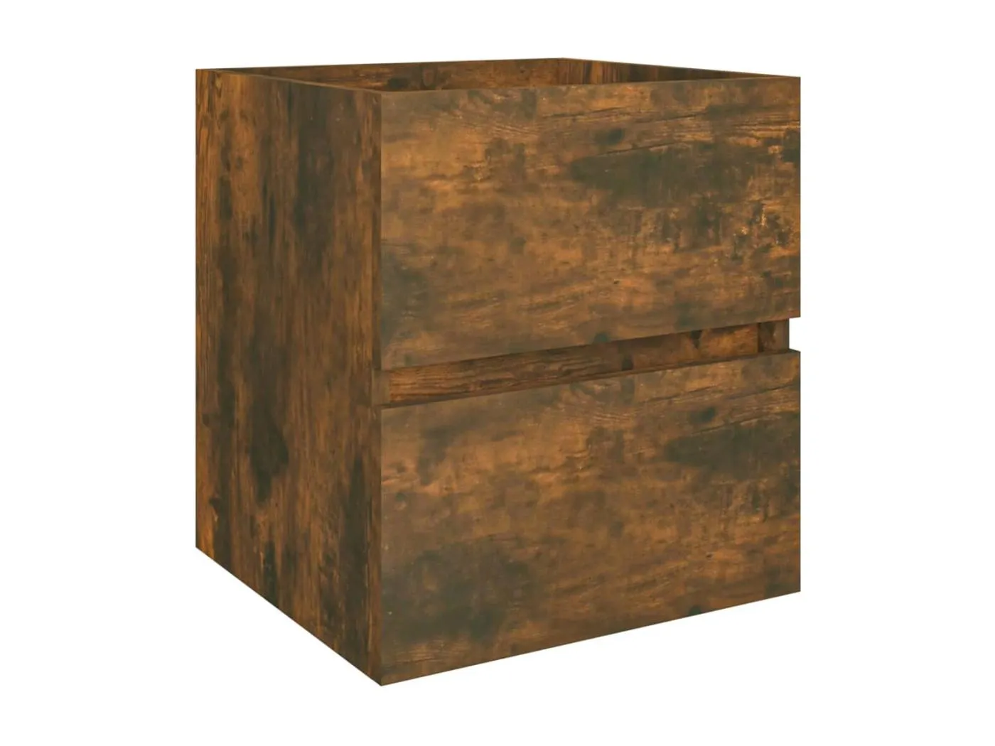 Prolenta Premium -  Waschbeckenunterschrank Räuchereiche 41x38,5x45cm Holzwerkstoff