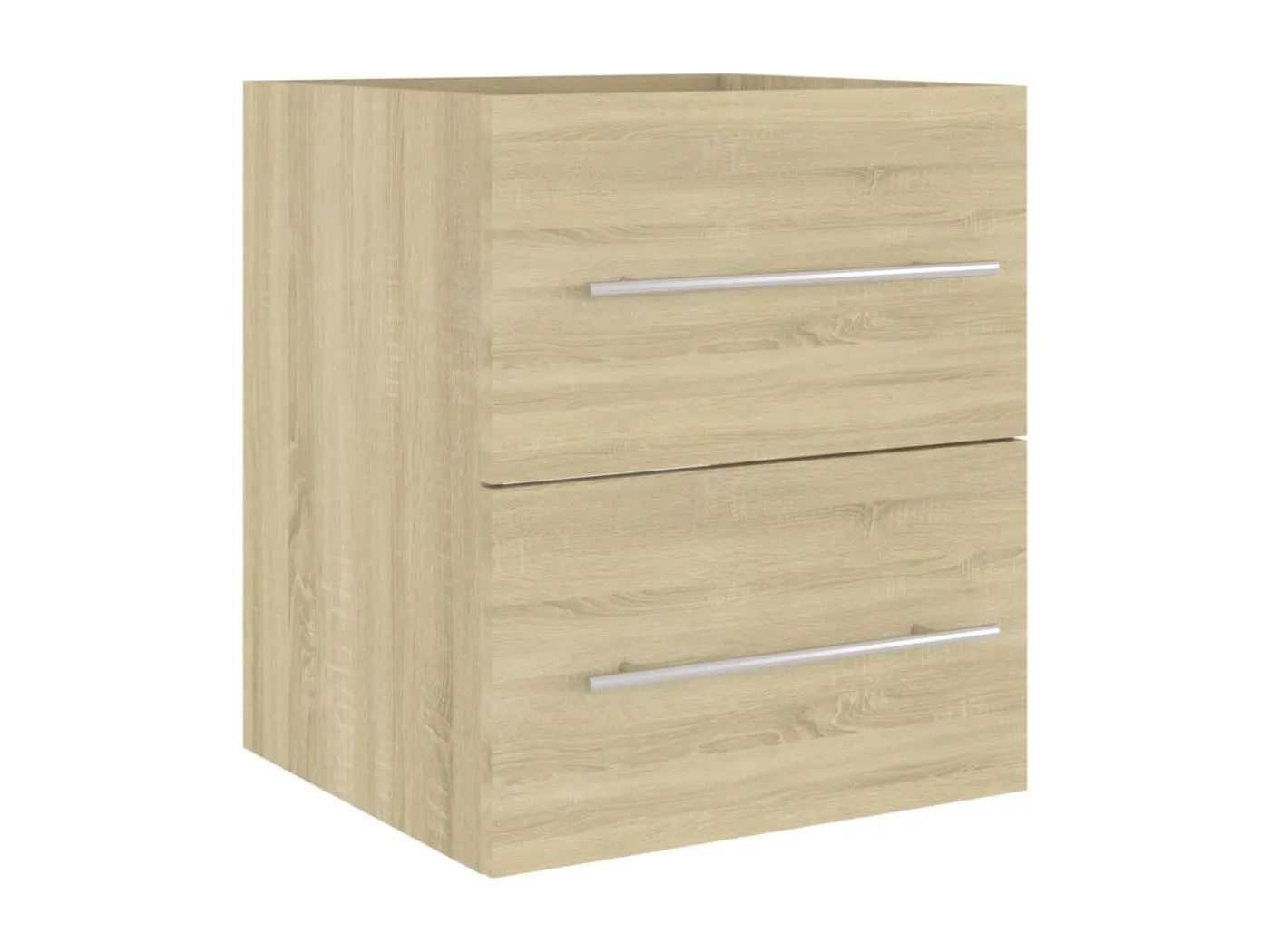 Prolenta Premium -  Waschbeckenunterschrank Sonoma-Eiche 41x38,5x48cm Holzwerkstoff