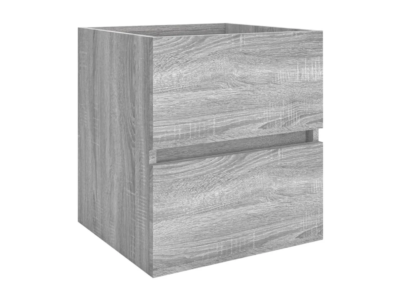 Prolenta Premium -  Waschbeckenunterschrank Grau Sonoma 41x38,5x45 cm Holzwerkstoff