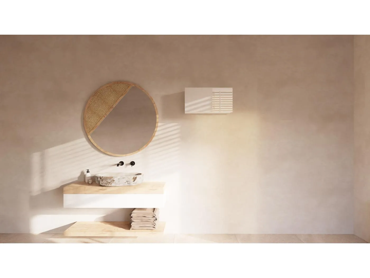 Badezimmerschrank - 60, 80 und 120 cm - Klappbarer Wandschrank - Badezimmermöbel