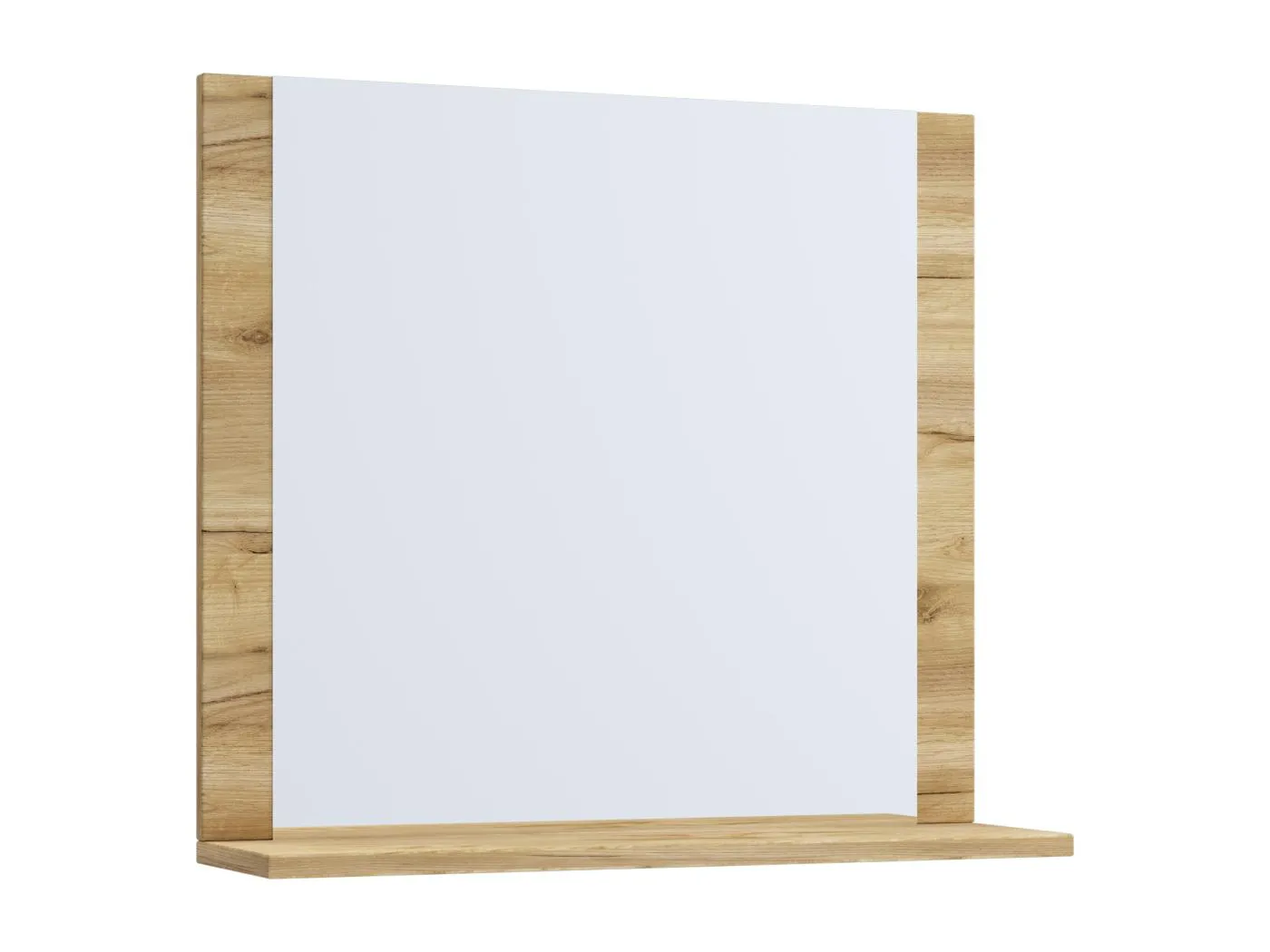 Badspiegel Wandspiegel Bad Ablage Lendas 55x60 cm